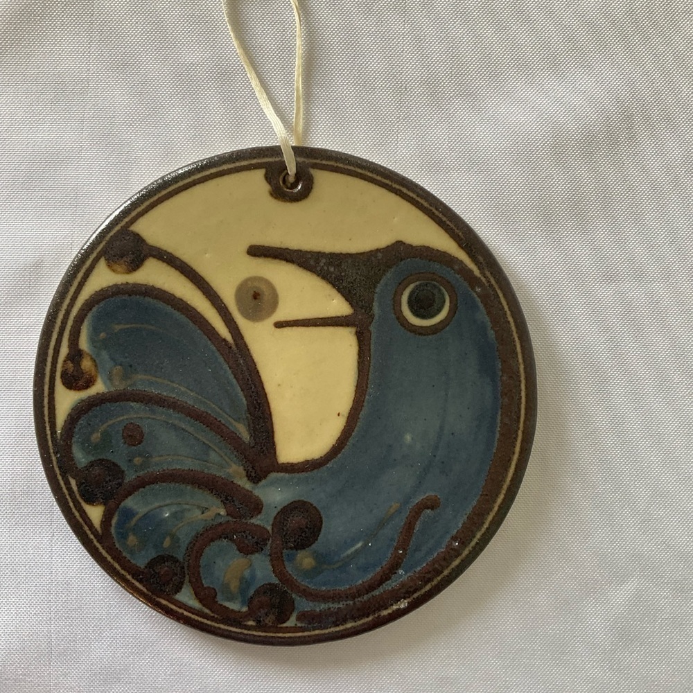 1978  Er.in&Karin Heerwagen  Danmark  Pottery Wall Art .  Signed,